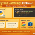 Python docstrings explained – definition, syntax, structure, and documentation styles