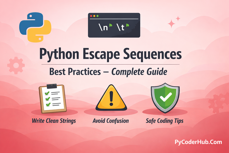 Python Escape Sequences Best Practices – Complete Guide