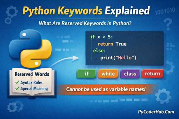 Python Keywords Explained – What Are Reserved Keywords in Python?